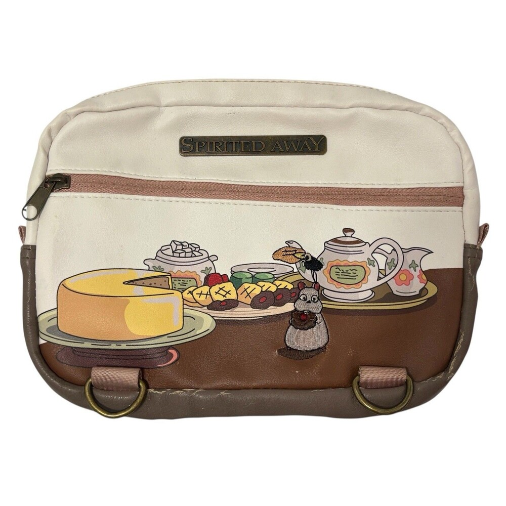 Spirited Away Fanny Pack Studio Ghibli Anime Manga Merch Distressed